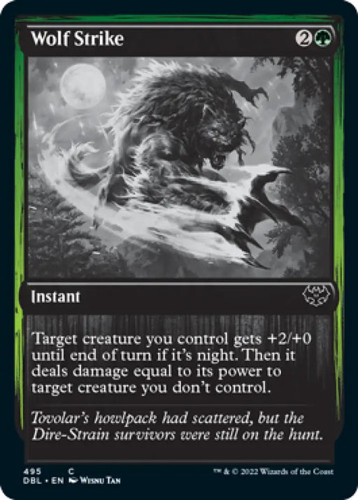 Wolf Strike [Innistrad: Double Feature] - MTG Single