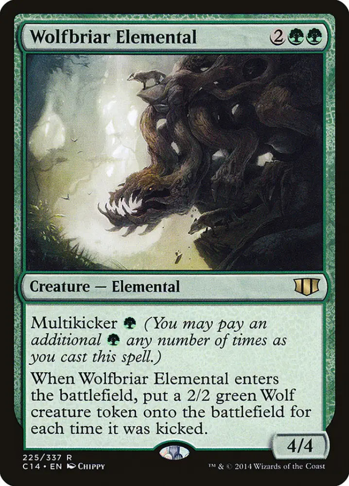 Wolfbriar Elemental [Commander 2014] - MTG Single