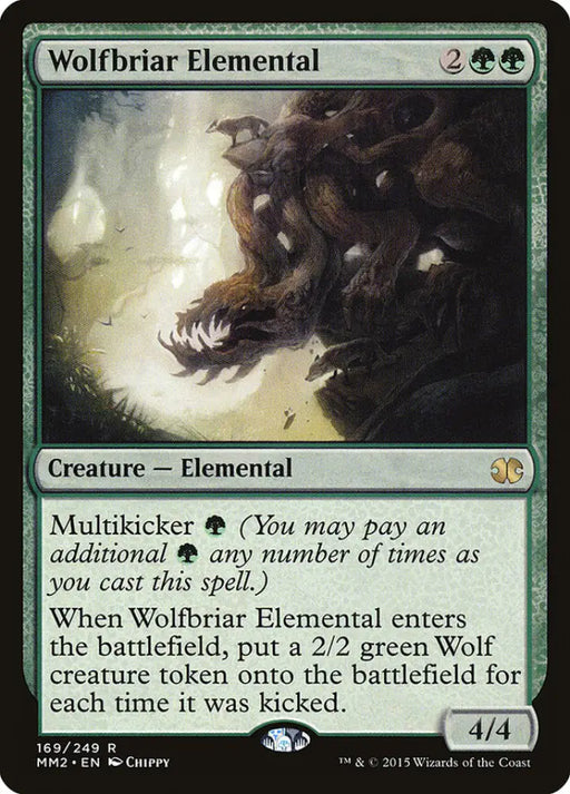 Wolfbriar Elemental [Modern Masters 2015] - MTG Single
