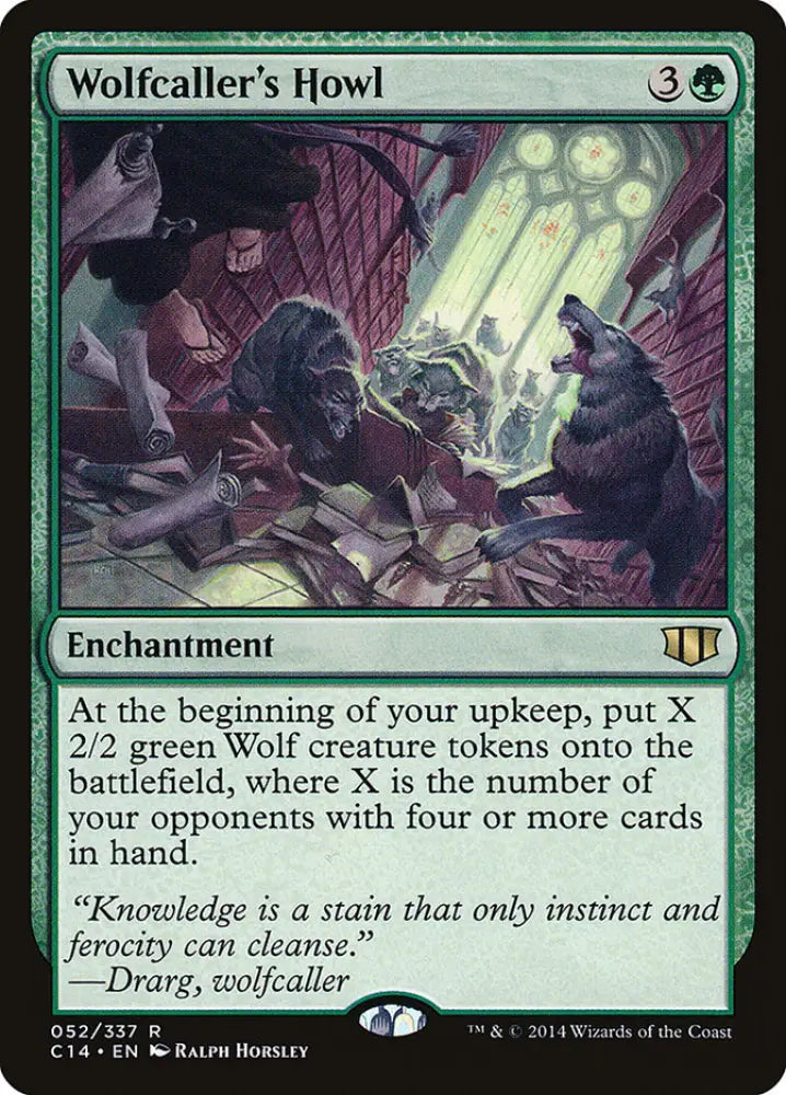 Wolfcaller’s Howl [Commander 2014] - MTG Single