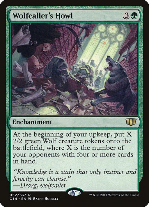 Wolfcaller’s Howl [Commander 2014] - MTG Single