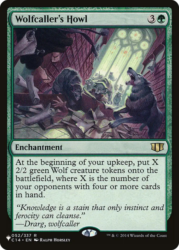 Wolfcaller’s Howl [The List] - MTG Single
