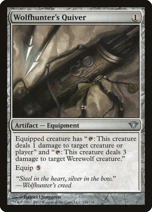 Wolfhunter’s Quiver [Dark Ascension] - MTG Single