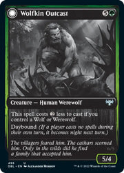 Wolfkin Outcast // Wedding Crasher [Innistrad: Double Feature] - MTG Single