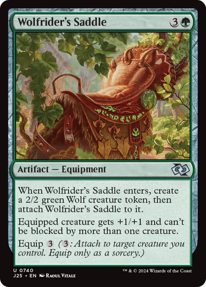 Wolfrider’s Saddle [Foundations Jumpstart] - MTG Single