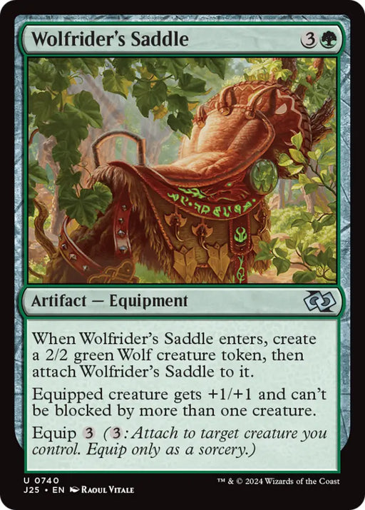 Wolfrider’s Saddle [Foundations Jumpstart] - MTG Single