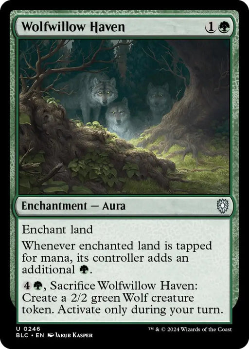 Wolfwillow Haven [Bloomburrow Commander] - MTG Single