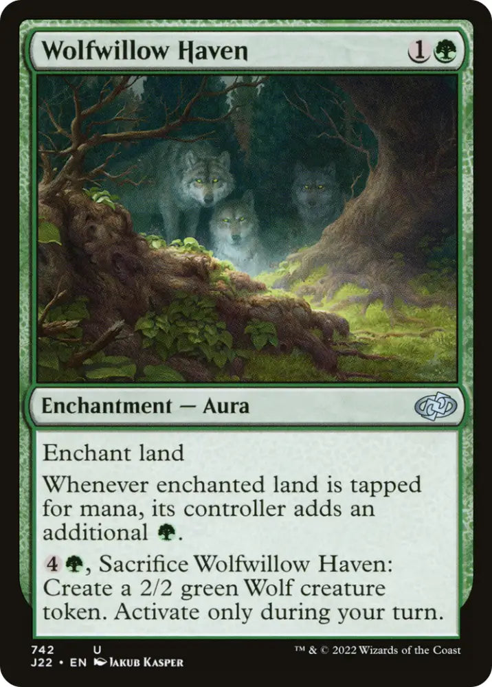 Wolfwillow Haven [Jumpstart 2022] - MTG Single