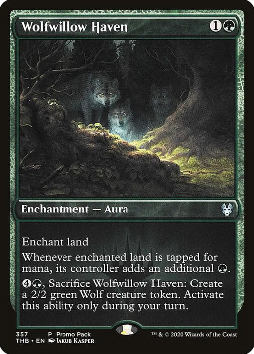 Wolfwillow Haven (Promo Pack) [Theros Beyond Death Promos] - MTG Single