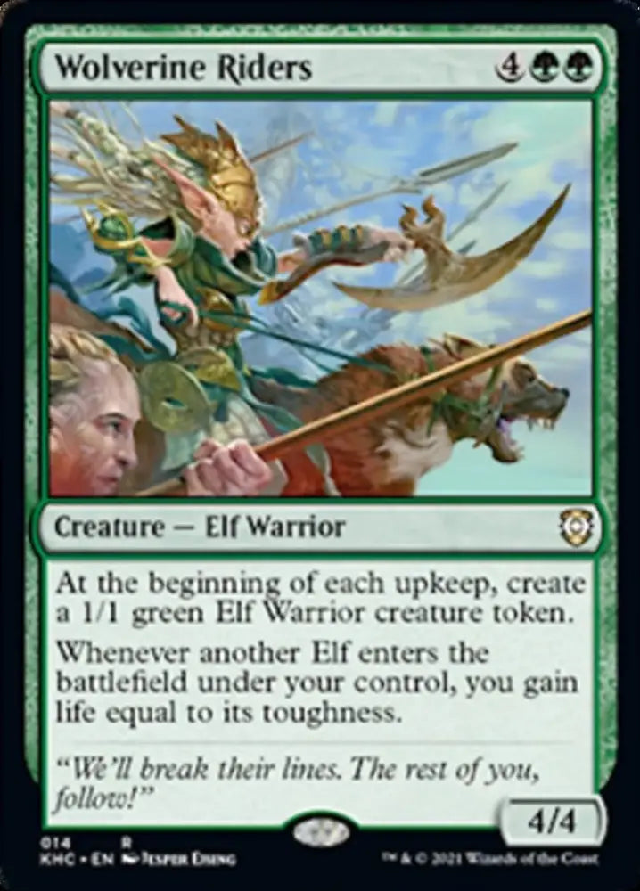 Wolverine Riders [Kaldheim Commander] - MTG Single