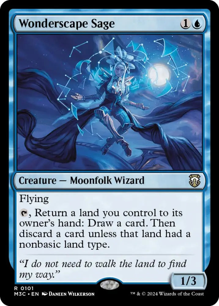 Wonderscape Sage [Modern Horizons 3 Commander] - MTG Single