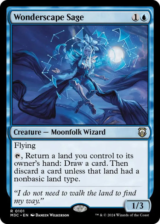 Wonderscape Sage [Modern Horizons 3 Commander] - MTG Single