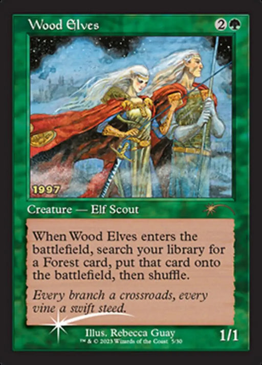 Wood Elves [30th Anniversary Promos] - MTG Single