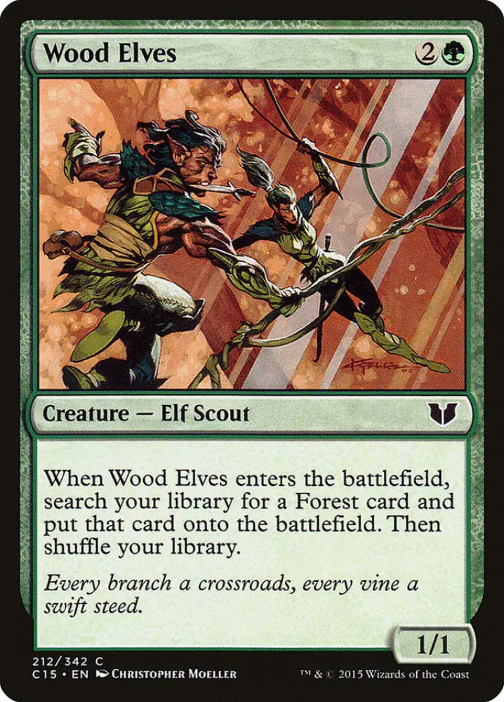 Wood Elves [Commander 2015] - MTG Single