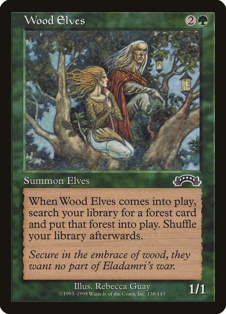 Wood Elves [Exodus] - MTG Single