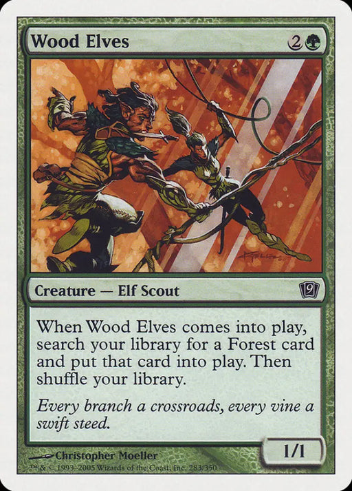 Wood Elves [Ninth Edition] - MTG Single