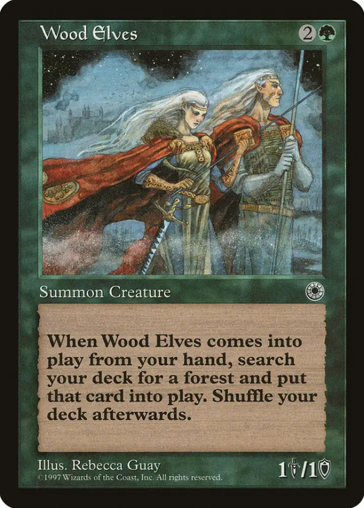 Wood Elves [Portal] - MTG Single