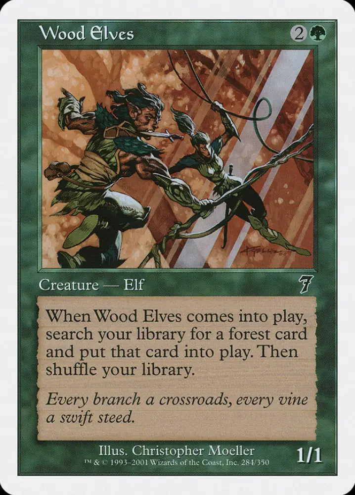 Wood Elves [Seventh Edition] - MTG Single