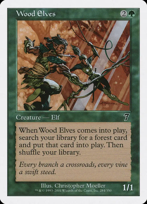 Wood Elves [Seventh Edition] - MTG Single