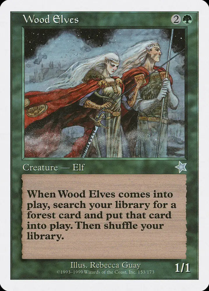 Wood Elves [Starter 1999] - MTG Single