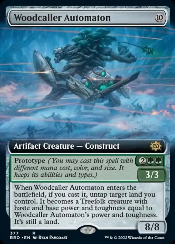 Woodcaller Automaton (Extended Art) [The Brothers’ War] - MTG Single