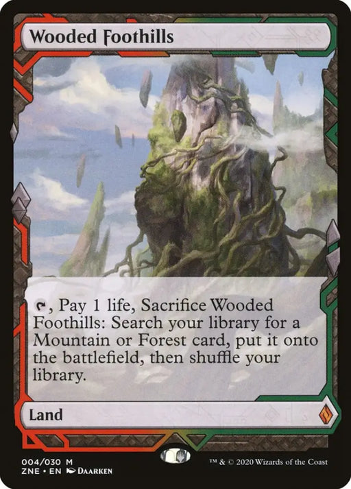 Wooded Foothills (Expeditions) [Zendikar Rising Expeditions] - MTG Single
