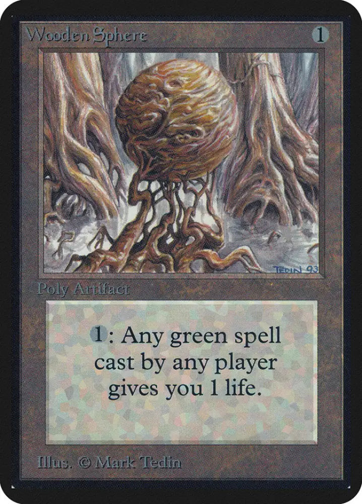 Wooden Sphere [Alpha Edition] - MTG Single