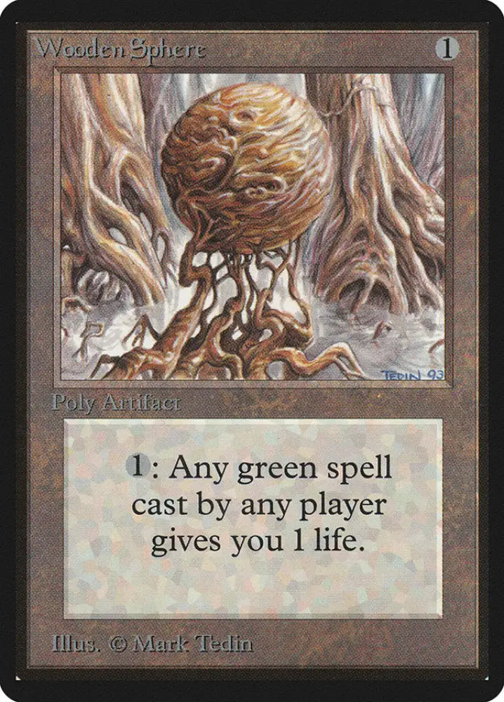 Wooden Sphere [Beta Edition] - MTG Single