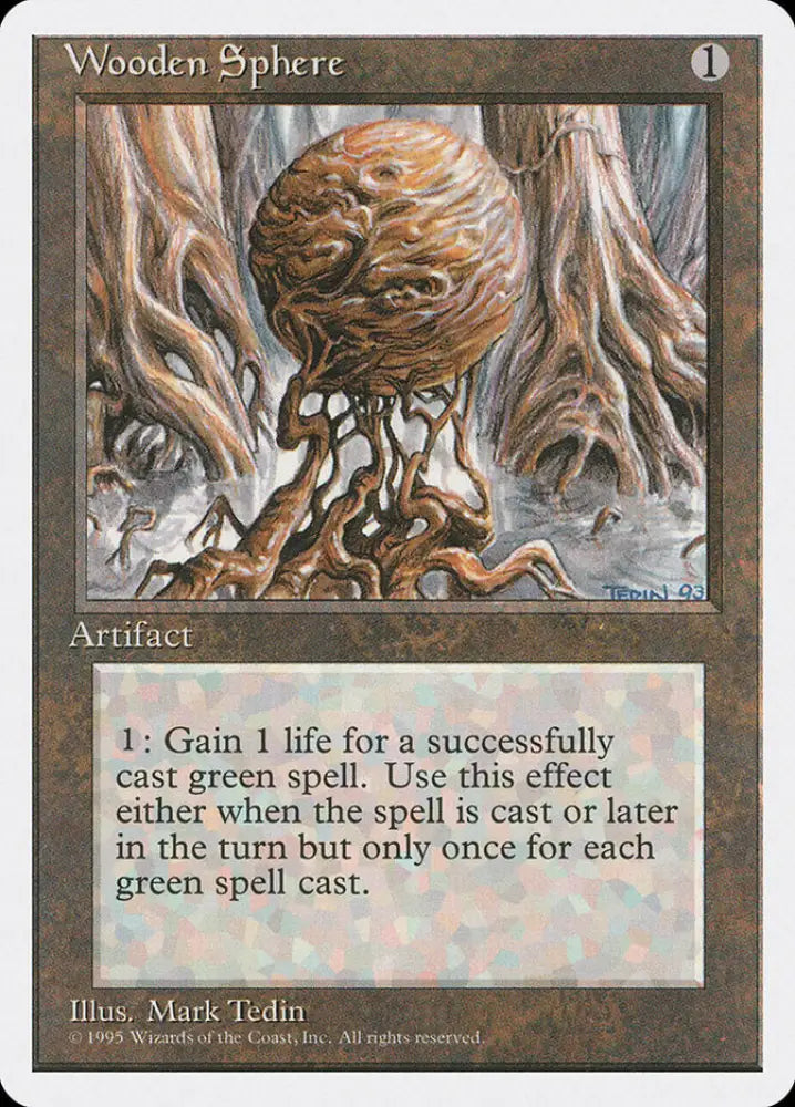 Wooden Sphere [Fourth Edition] - MTG Single