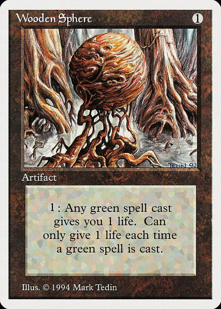 Wooden Sphere [Summer Magic / Edgar] - MTG Single
