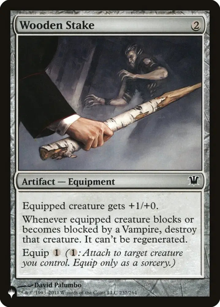 Wooden Stake [The List] - MTG Single