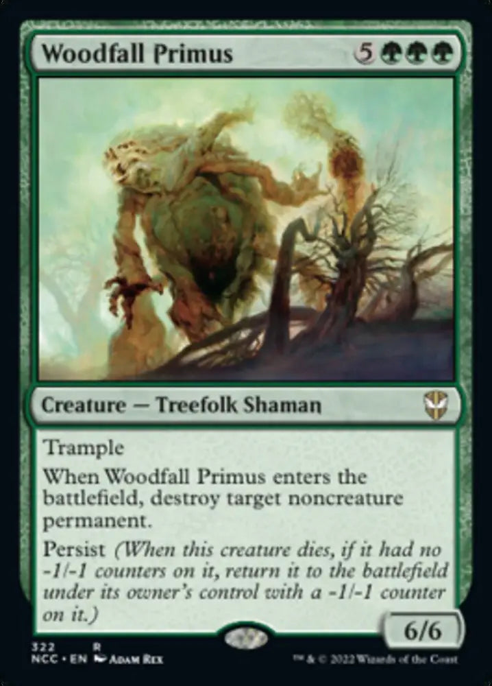 Woodfall Primus [Streets of New Capenna Commander] - MTG Single