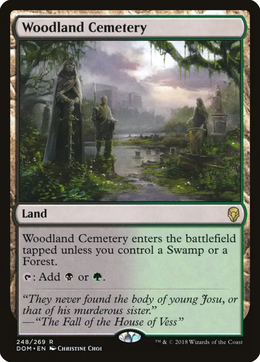 Woodland Cemetery [Dominaria] - MTG Single