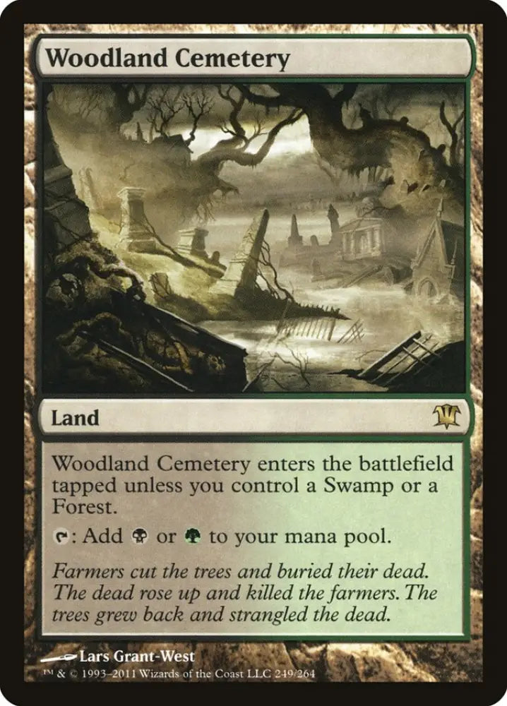 Woodland Cemetery [Innistrad] - MTG Single