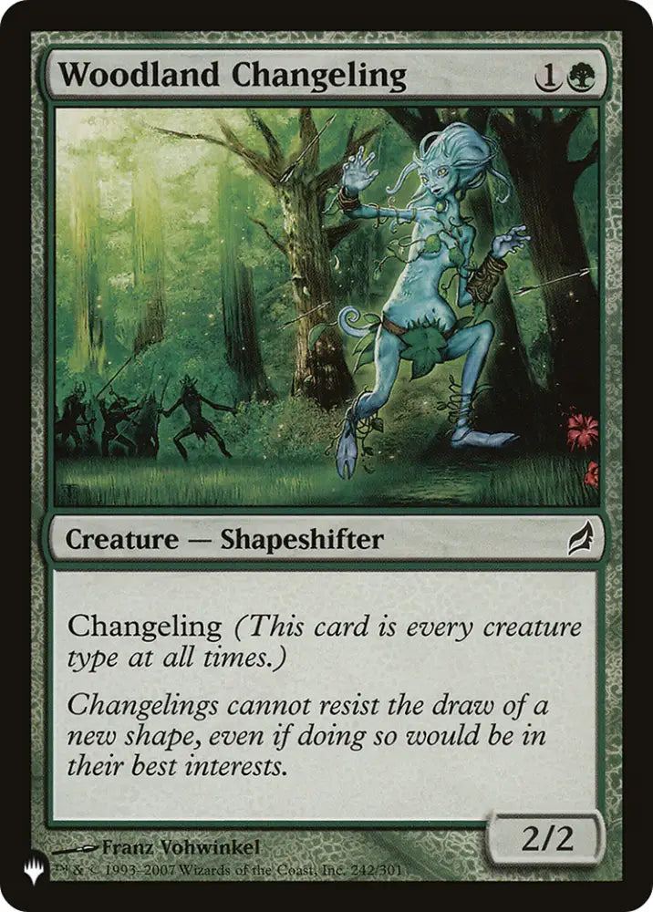 Woodland Changeling [The List] - MTG Single
