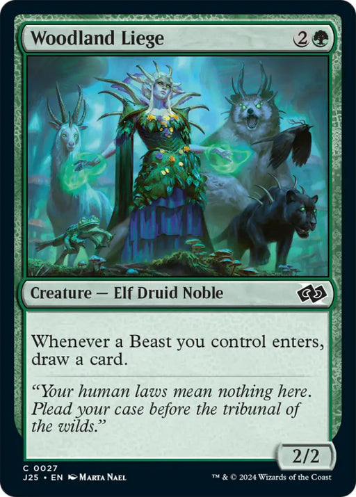 Woodland Liege [Foundations Jumpstart] - MTG Single