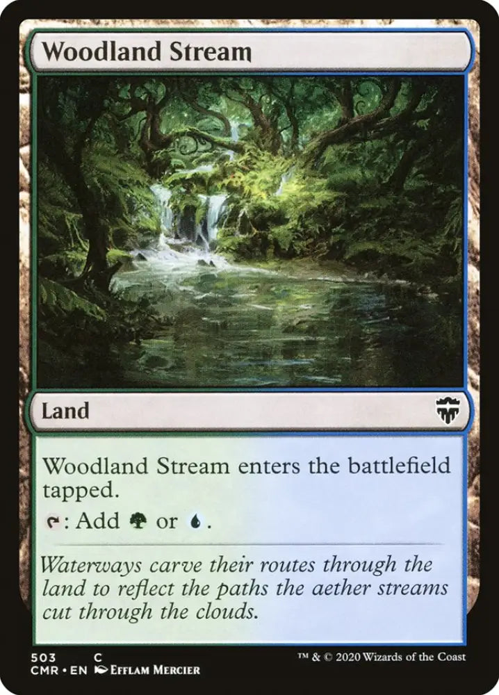 Woodland Stream [Commander Legends] - MTG Single