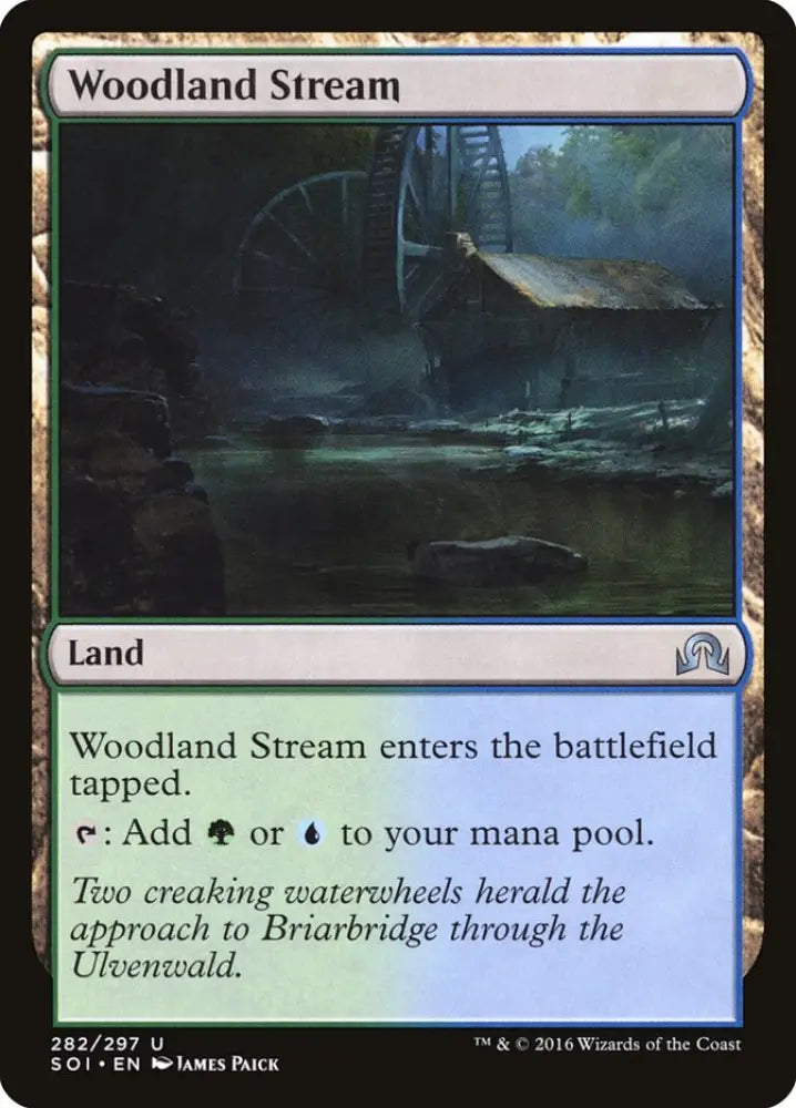 Woodland Stream [Shadows over Innistrad] - MTG Single