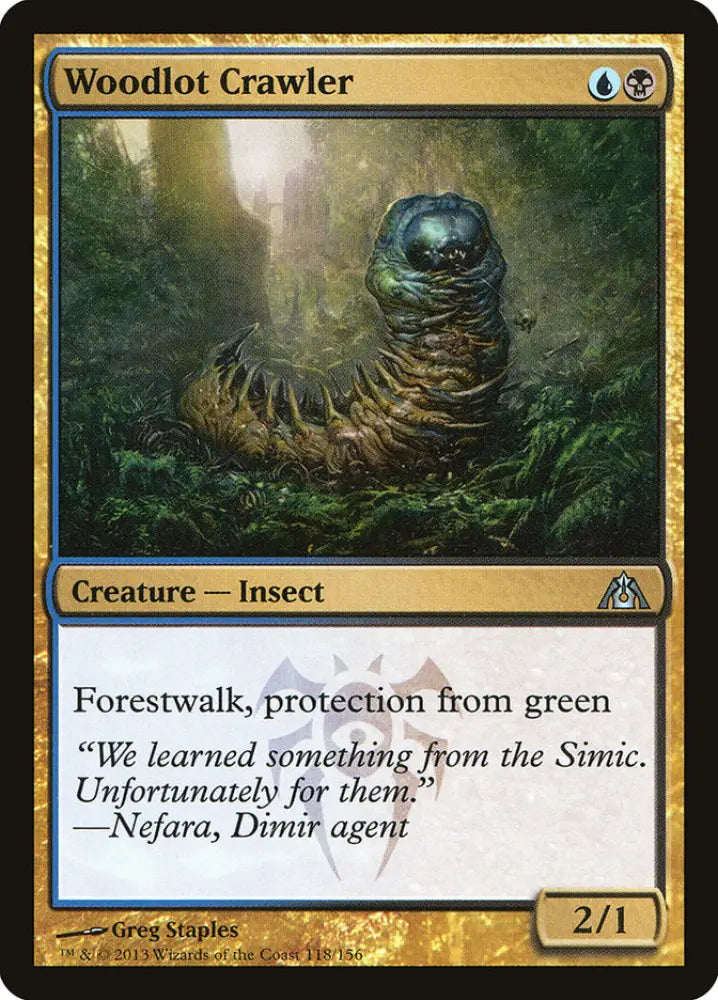 Woodlot Crawler [Dragon’s Maze] - MTG Single
