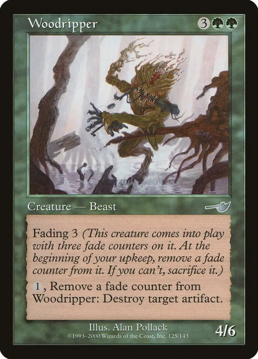 Woodripper [Nemesis] - MTG Single