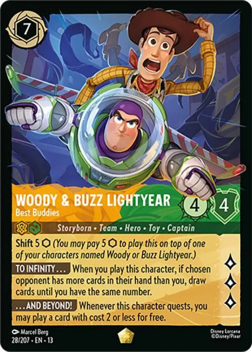 Woody & Buzz Lightyear - Best Buddies (28/204) [Attack of the Vine!]