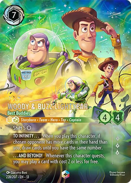 Woody & Buzz Lightyear - Best Buddies (Enchanted) (228/204) [Attack of the Vine!]