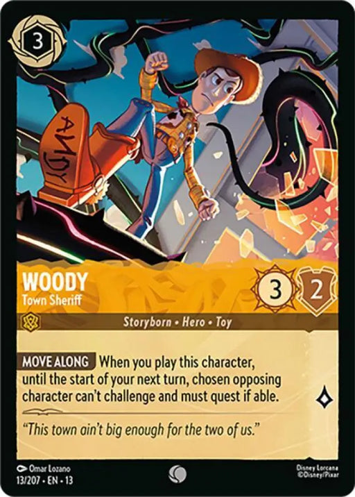 Woody - Town Sheriff (13/204) [Attack of the Vine!]