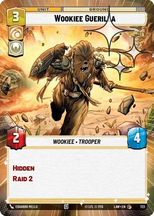 Wookiee Guerilla (Hyperspace Foil) (722) [A Lawless Time]
