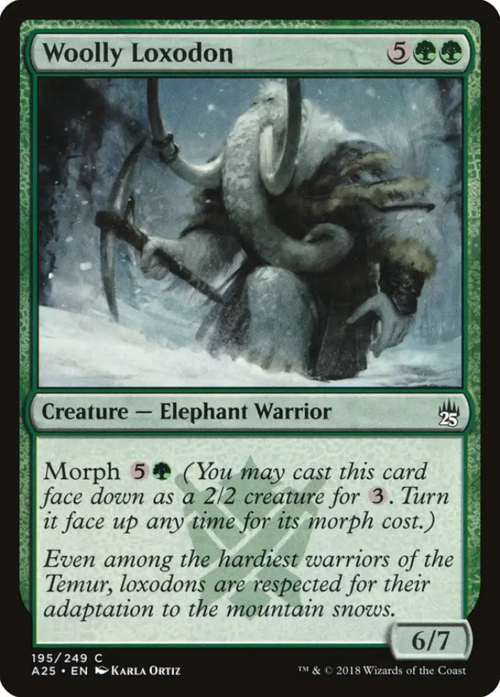 Woolly Loxodon [Masters 25] - MTG Single