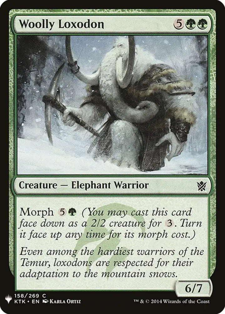 Woolly Loxodon [Mystery Booster] - MTG Single
