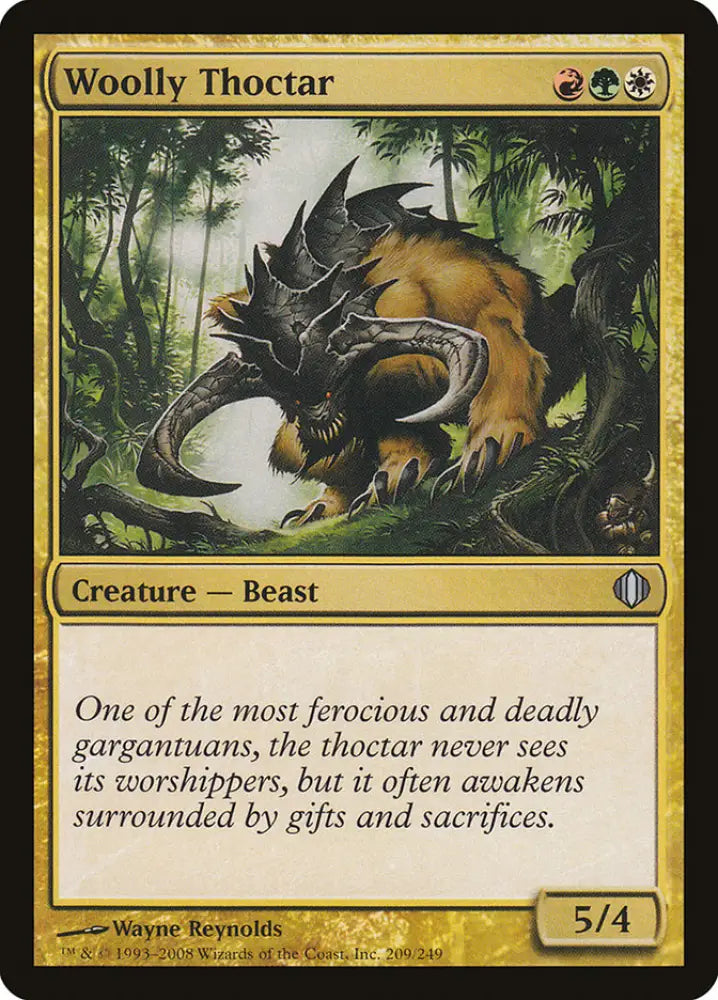 Woolly Thoctar [Shards of Alara] - MTG Single
