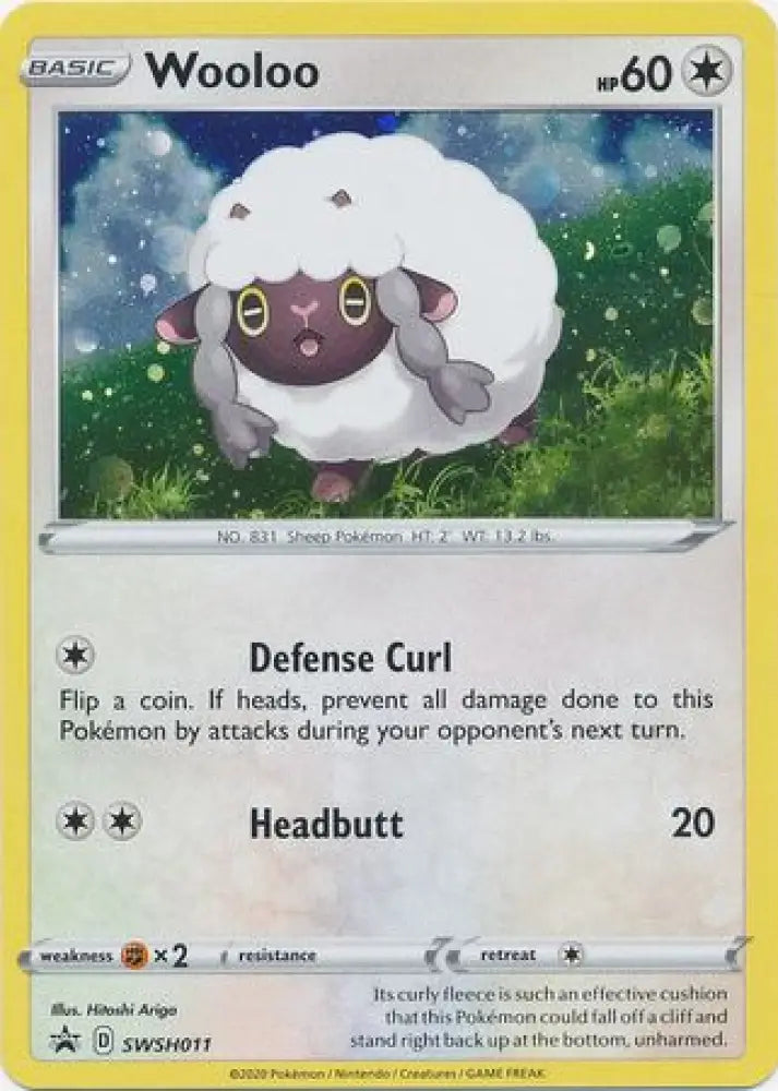 Wooloo (SWSH011) [Sword & Shield: Black Star Promos] - Pokemon Single
