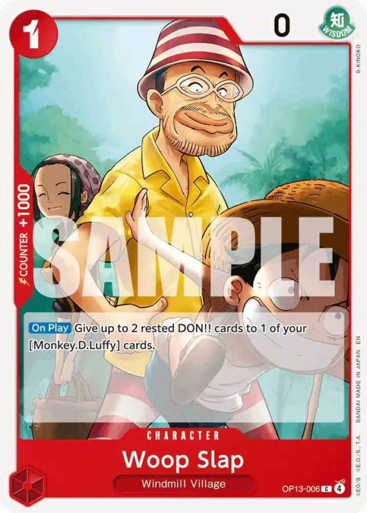 Woop Slap (OP13-006) [Carrying On His Will]