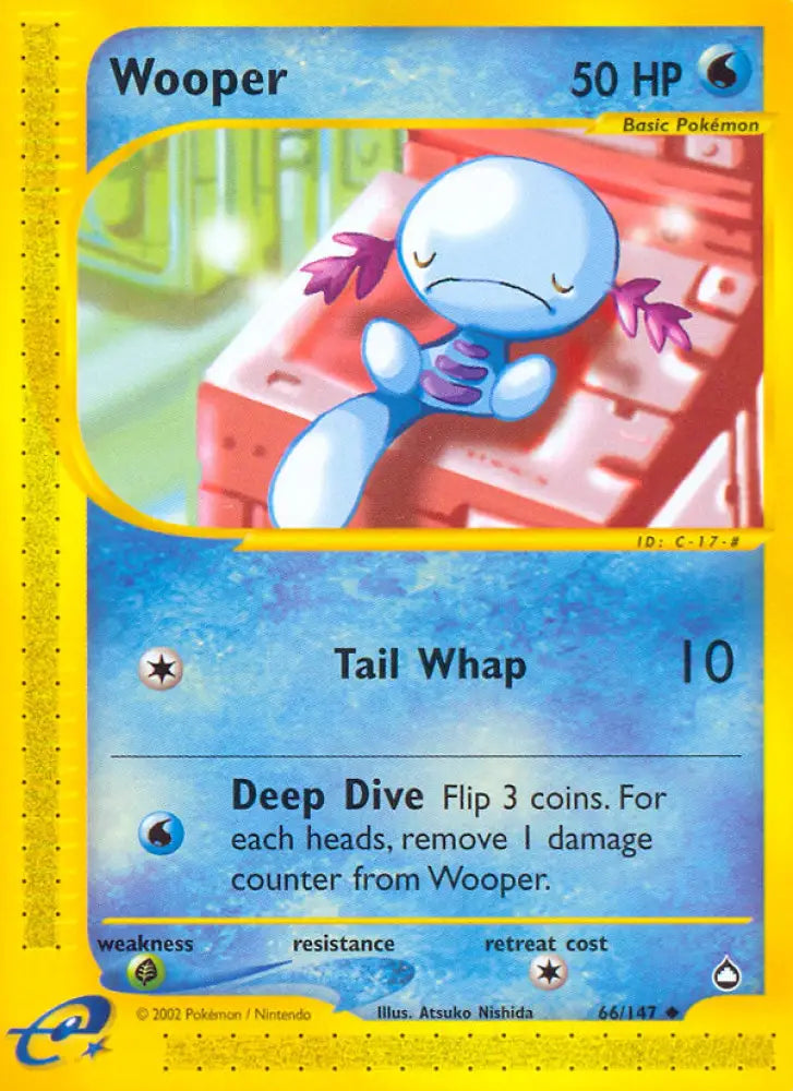 Wooper (66/147) [Aquapolis] - Pokemon Single